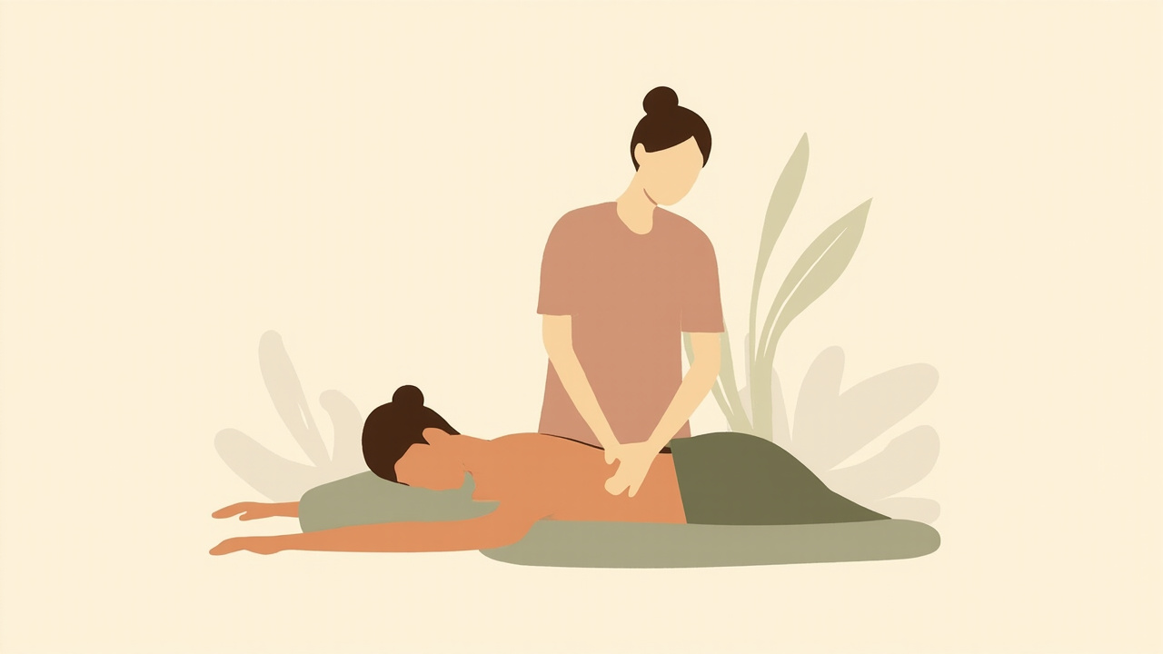 massage relaxant: rituel simple de 20 min pour se détendre